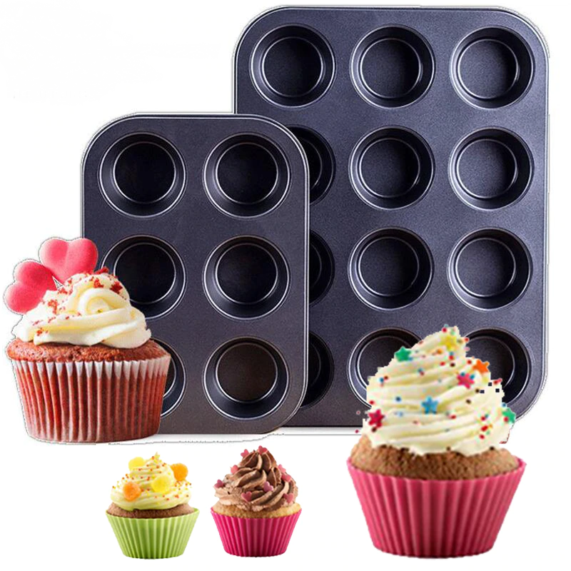 6 tazas de molde para muffins  OEM Factory Direct Sell Vestida